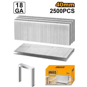 Agrafes à couronne 40 mm – 2 500 pièces INGCO AST18401