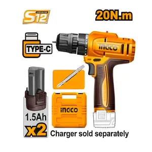 Perceuse sans fil 12V 20N.m INGO CDLI12206