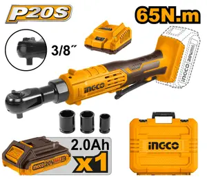 Clé à cliquet sans fil 20V INGCO CDRLI2060152