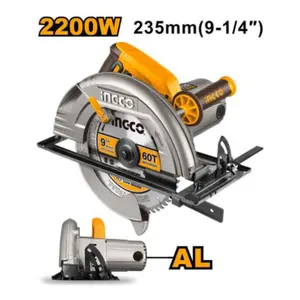 Scie circulaire 235mm 2200W + 1 lame INGCO CS2358