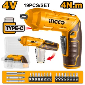 Tournevis électrique sans fil 4V INGCO CSDLI0442