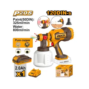Pistolet pulvérisateur sans fil INGCO CSGLI20042