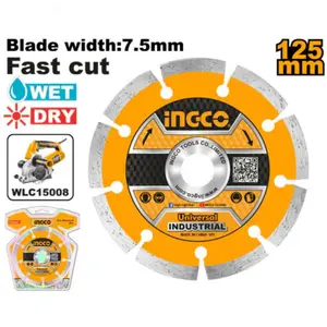 Disque diamant 125 mm INGCO DMD011254