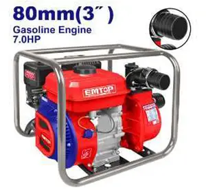 Motopompe Essence 7cv 3&prime; 1000l/Min Emtop Egwp8012