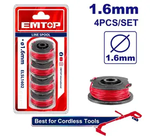 Jeu de 4 Bobines de Fil Coupe Bordure Ø1,6mm – Long 5m Elsl1602
