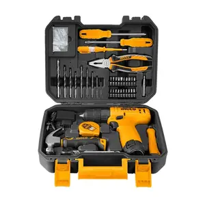 Coffret visseuse 12V + 80 outils/accessoires INGCO HKTHP10811