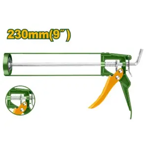 pistolet pour siliconne epaisseur 1,7mm /230mm jadever JDCG3109