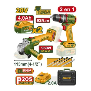 Kit combiné sans fil 2 pièces 20V JADEVER JDCK20273