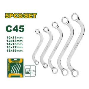 Jeu de 5 clés à anneau de type S JDFR4405