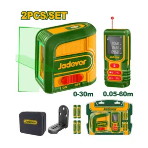 Kit de mesure de niveau et de distance laser 60m JADEVER JDLDK1401