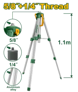 Trépieds pour niveaux laser JDLE9301