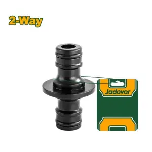 Connecteur de tuyau en plastique 2 voies jadever JDQC1E02