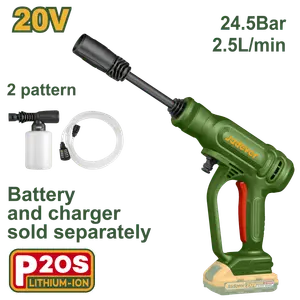 Nettoyeur Haute Pression 20V sans Batt sans Chargeur JDQX0120