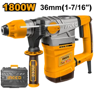 Marteau perforateur 1800W 36mm +variateur de vitesse RH18008