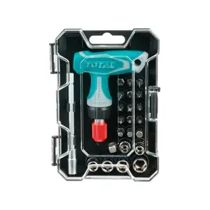Jeu de tournevis à poignée en T 24pcs TOTAL TACSD30186