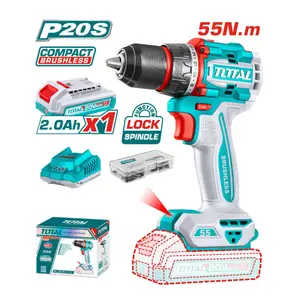 Visseuse Perceuse à Percussion 55N.m 20V TOTAL TDLI205582