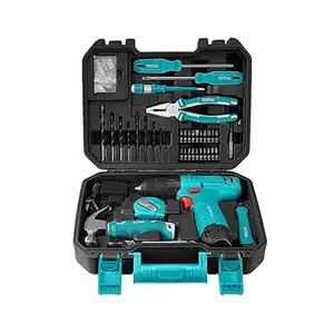 Visseuse 12V avec 81 pièces TOTAL THKTHP10812