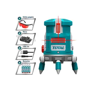 Laser linéaire à nievellement automatique TOTAL TLL306505