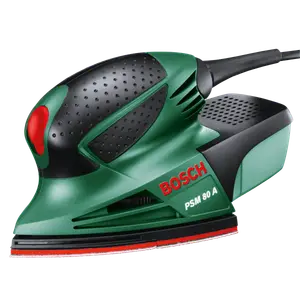 Ponceuse Multi « Easy » PSM 80 A avec Coffret et 3 Feuilles Abrasives Vert 0603354000