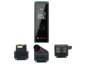 BOSCH Télémètre laser numérique Zamo III + Adaptors – 0603672701