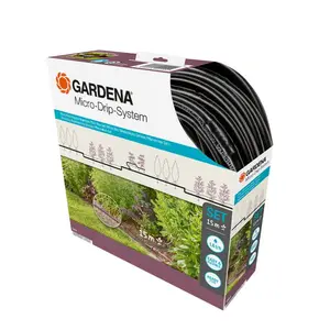 Kit d’arrosage goutte à goutte pour rangées de plantes (15 m)- Gardena