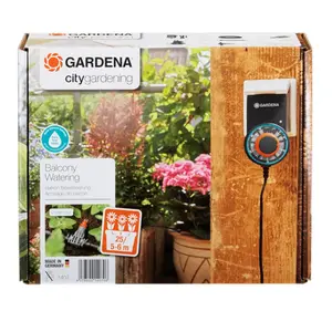 Kit Arrosage automatique balcons et terrasses Jardin urbain 6 balconnières- Gardena