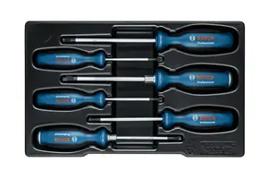 Coffret de tournevis, SL/PH/PZ/TX, 6 pièces 1600A02CV3