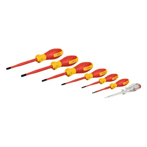 Coffret de tournevis VDE, SL/PH, 7 pièces 1600A02NF7