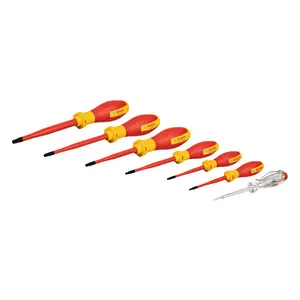 Coffret de tournevis VDE, TX, 7 pièces 1600A02NF8