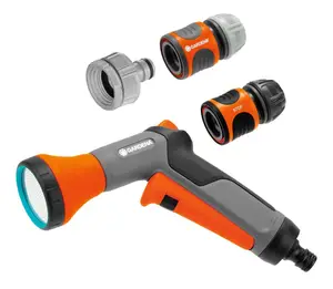 Kit Pistolet d’arrosage Classic + raccords d’arrosage- Gardena