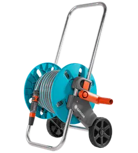 Dévidoir Gardena sur roues CleverRoll M équipé (1/2&Prime;) 13 mm 30 m
