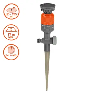 Arroseur circulaire Vario Comfort sur pic- Gardena