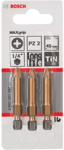 JEUX DE 3 EMBOUTS MAX GRIP PZ2-49 2607001599