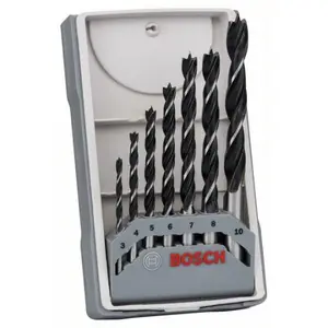 Mèches à bois, set de 7 pièces – 3,4,5,6,7,8,10 2607017034