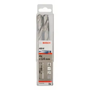 JEU 4 FORET HSS-G DIAMETRE 14MM 2608585593