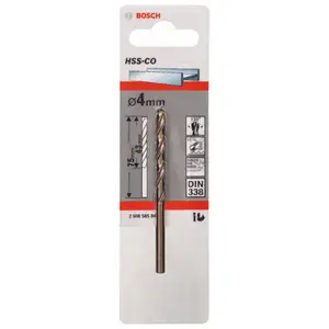 1 FORET HSS-CO 4,0X 43X75MM 2608585846