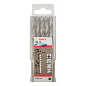 JEU 10 FORET A METAUX HSS-CO 7,5X69X10 2608585893