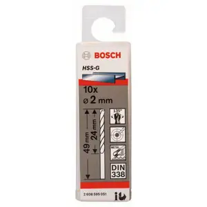 JEU 10 FORETS A METAUX HSS-G 2X24X49M 2608595051
