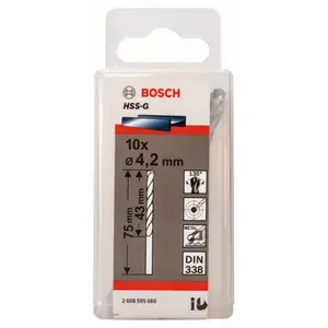 JEU 10 FORET A METAUX HSS-G 4.2X43X75 2608595060