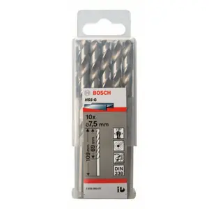 JEU 10 FORET A METAUX HSS-G 7,5X69X109 2608595071