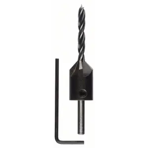 MECHE BOIS 5X40X70MM AVEC FRAISE LAMER 2608596392