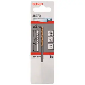 1 FORET HSS-TIN 3,0X33X61MM TOPLINE 2608596681