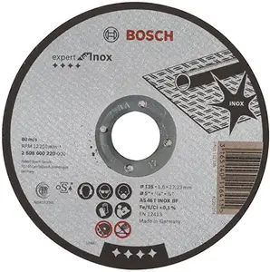DISQUE A TRONCONNER INOX 125X22,23X1,6 mm Expert 2608600220