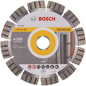 DISQUE DIAMANT UNIVERSEL+METAL 150MM 2608602663