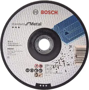 Disq à tronçonner déporté Standard for Metal – A 30 S BF, 180 mm, 22,23 mm, 3,0 mm 2608603161