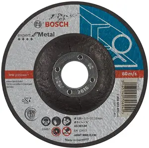 Disq à tronçonner déporté Expert for Metal – AS 30 S BF, 125 mm, 3,0 mm 2608603402
