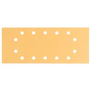 JEU 10 FEUILLE ABRASIVE BOSCH GSS28 115X280 G40 2608605239