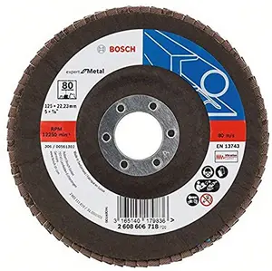 1 PLATEAU LAMELL METAL 125 G80 FIBR BFM 2608606718