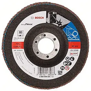 1 PLATEAU LAMELLE METAL 125 G80 FIBR BFM 2608606924