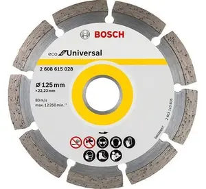 DISQUE DIAMANT ECO for Universal 125mm x 22.25mm 2608615028